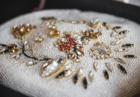 fashion accessories with crystals